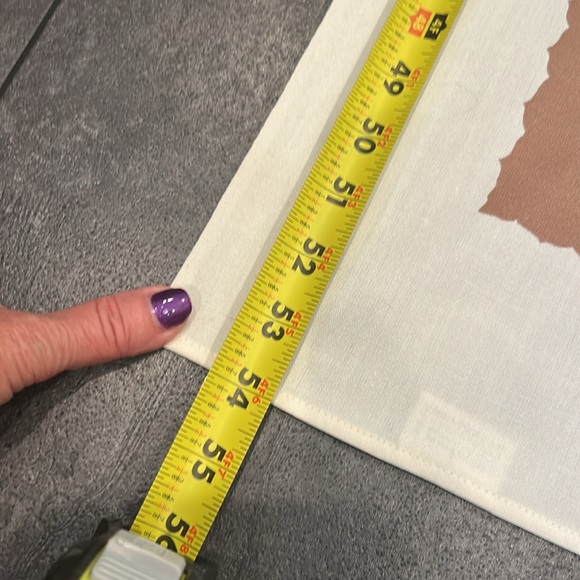 Vintage Table Cloth California Hand Prints Cotton - Picture 3 of 11